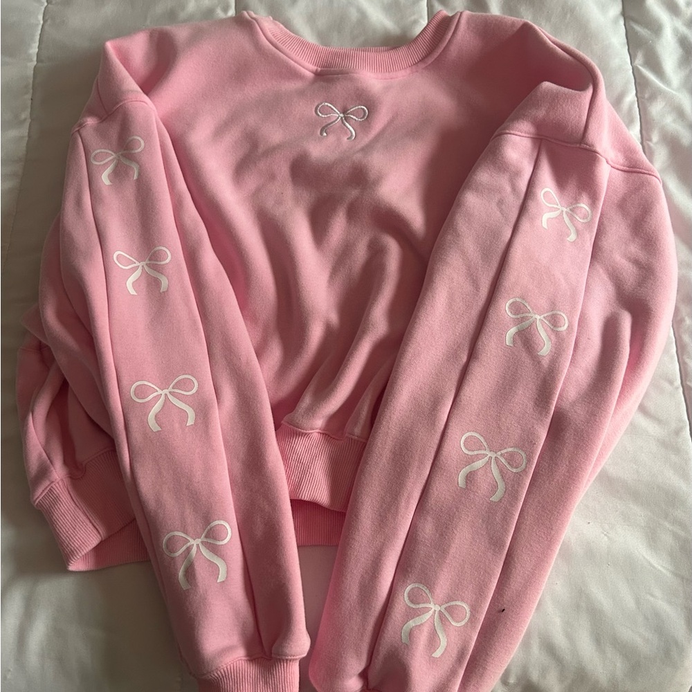 Pink Bow Altard State sweatshirt